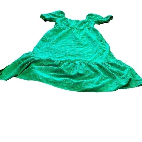 Woven Tiered Midi Dress with Laced-Up Back - Addition Elle Size X = Size 12 - Picture 7 of 16